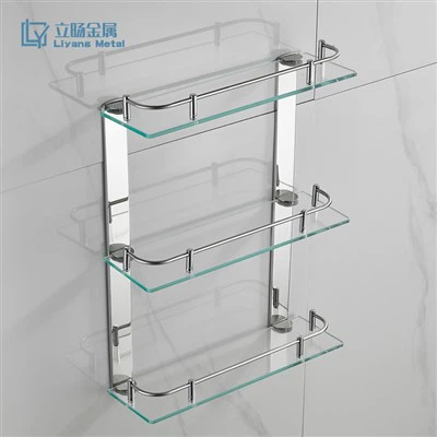 3 Tier Bathroom Wall Shelf