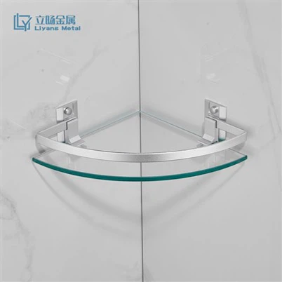 Alumínium zuhany sarokpolc